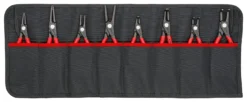 Knipex 00 19 58 V02 8 Piece Circlip Plier Set In Tool Roll