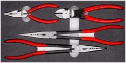 Knipex 00 20 01 V16 4 Piece Automotive Plier Set In Foam Tray