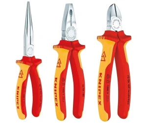 Knipex 00 20 12 3 Piece Elektro VDE Insulated Plier Set - Image 2