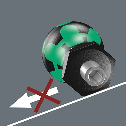 Wera 008880 1/4" Kraftform 811/1 Micro Stubby Magnetic Bit Holder Screwdriver - Image 4