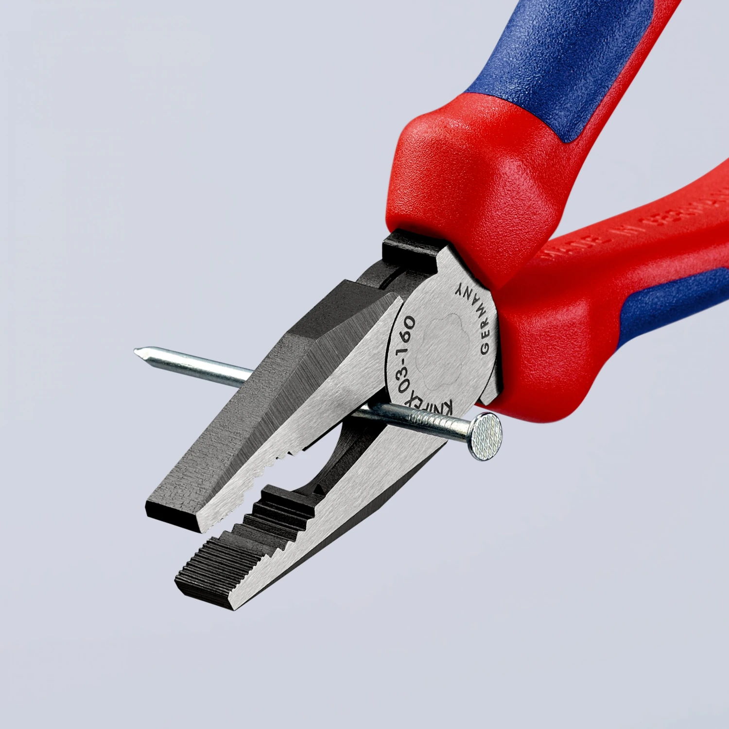 Knipex 03 02 160 Combination Pliers With Multi-Component Grips 160mm - Image 5