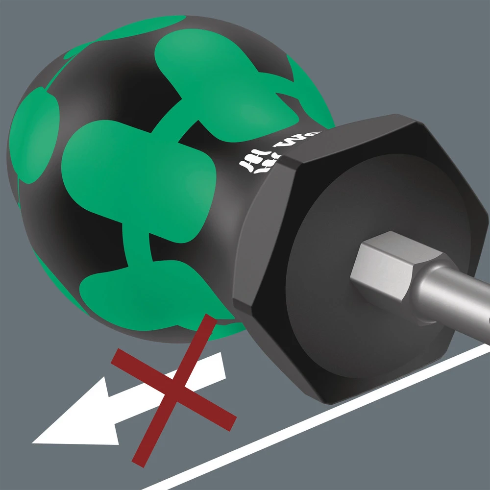 Wera 008851 350 PH Stubby Phillips Screwdriver PH2 X 25mm - Image 3