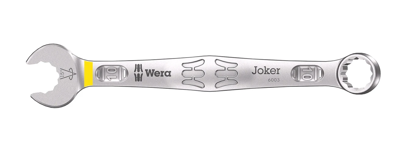 Wera 020201 JOKER 6003 Metric Ring Combination Spanner 10mm