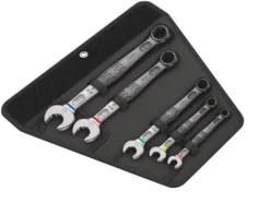 Wera 020230 JOKER 5 Set 1 6003 5 Piece Metric Ring Combination Spanner Set 8-19mm