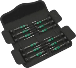 Wera 073675 12 Piece Kraftform Micro Precision Screwdriver Set