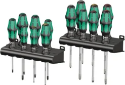 Wera 105630 14 Piece Kraftform Laser Tip Screwdriver Set PZ/PH/SL/TX