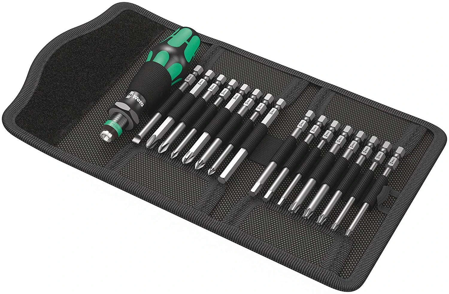 Wera 059295 Kraftform Kompakt 17 Piece Interchangeable Screwdriver Bit Set