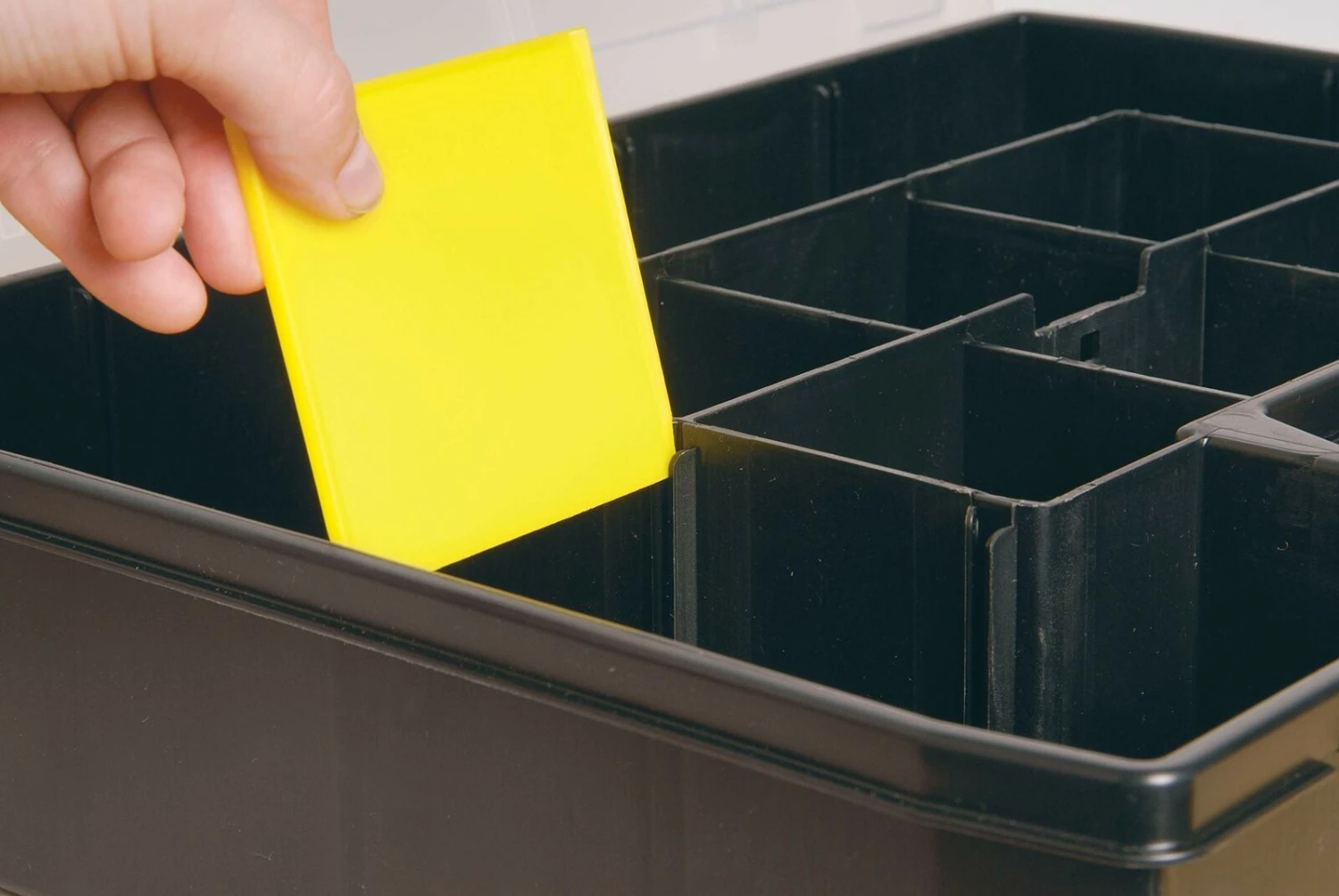 Stanley 1-94-745 Sortmaster Junior Stackable Parts Storage Organiser For Screws Etc - Image 4