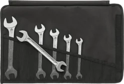 Stahlwille 10/6 6 Piece Double Open Ended Metric Spanner Set 10-22mm