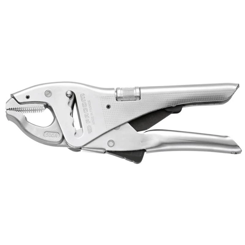 Facom 500A Short Nose Multi-Position Lock Grip Pliers 80mm Capacity