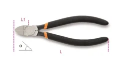 Beta 1080-D15 Diagonal Flush Cutting Nippers With PVC Coated Handles