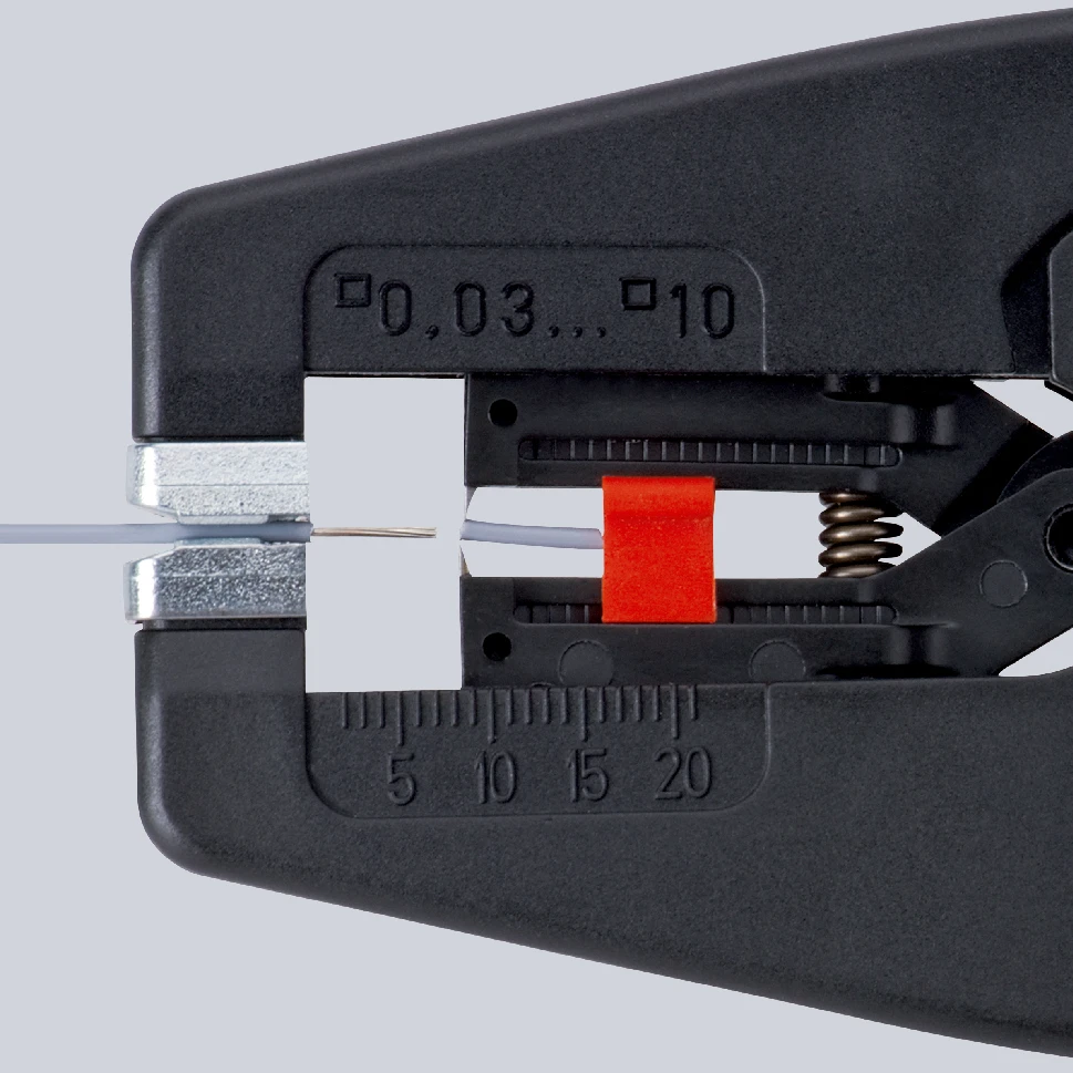 Knipex 12 42 195 MultiStrip10 Automatic Wire Stripper Plier 0.03-10mm - Image 5