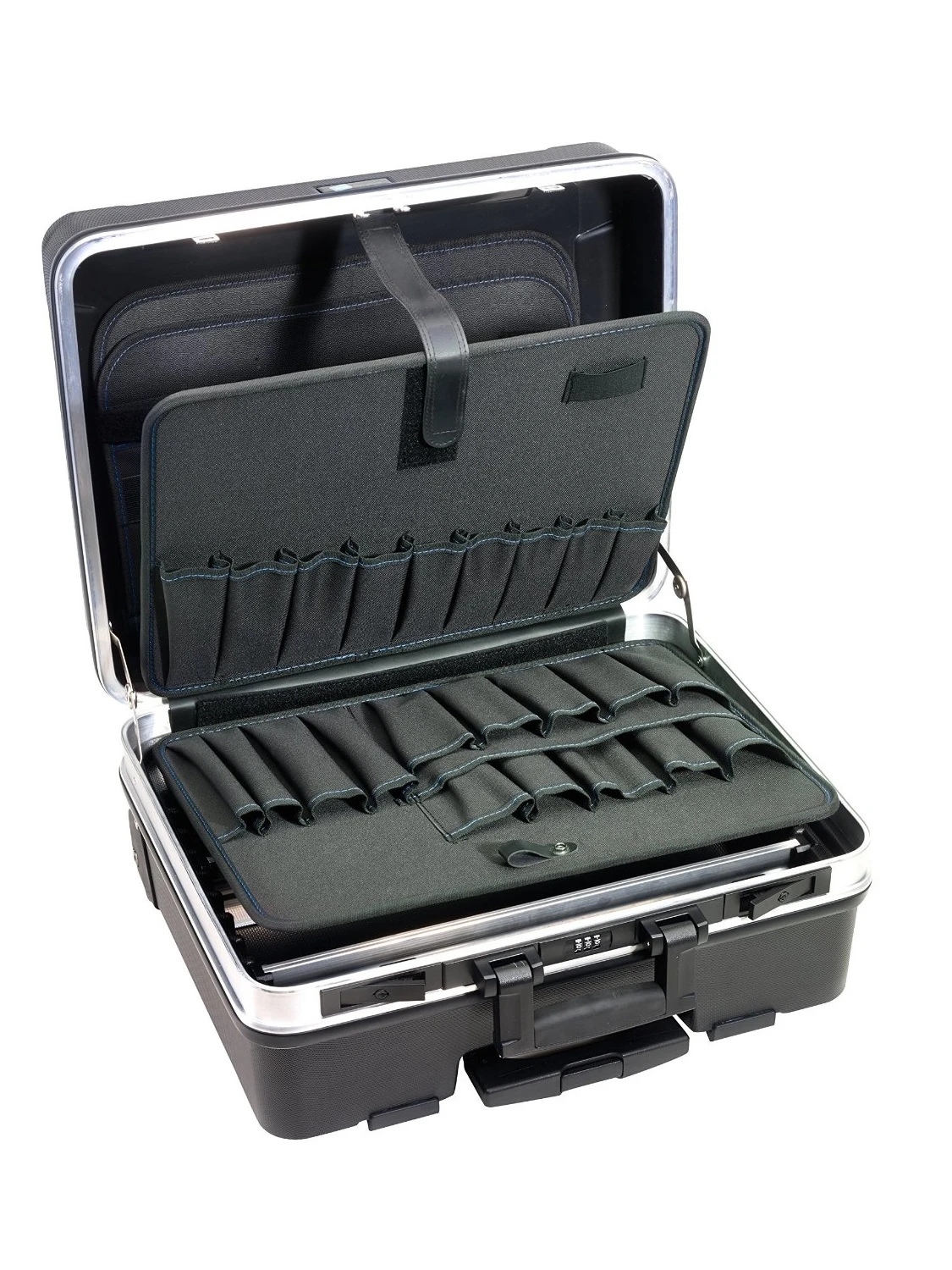 GEDORE B And W International 120.04/P Mobile Tool Case With Telescopic Handle And Wheels - Image 4