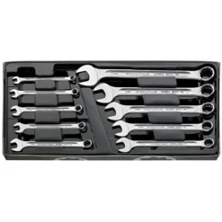 Stahlwille 13A/10KT 10 Piece Open Box Combination Spanner Set 1/4"-3/4" AF
