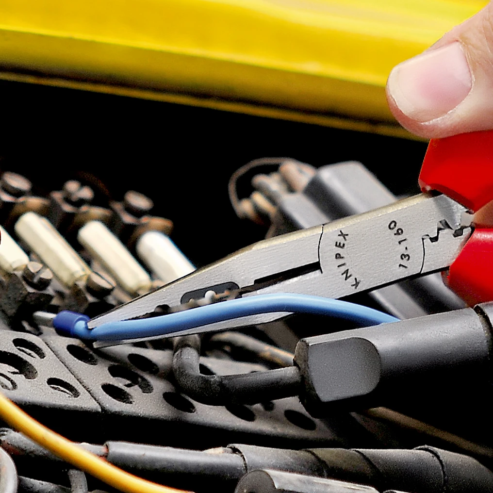 Knipex 13 01 160 Electrician's Long Nose Pliers 160mm - Image 6