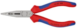 Knipex 13 02 160 Electrician's Long Nose Pliers Multi-Component Grip 160mm