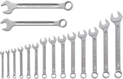Stahlwille '13/16' 16 Piece Metric Open Box Combination Spanner Set 7-24mm