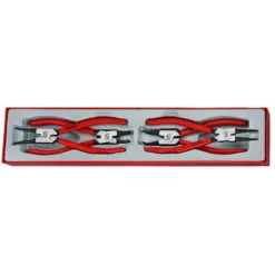 Teng TTX474-9 4 Piece 9" Circlip Plier Set In Toolbox Module Tray 32 - 80mm Capacity
