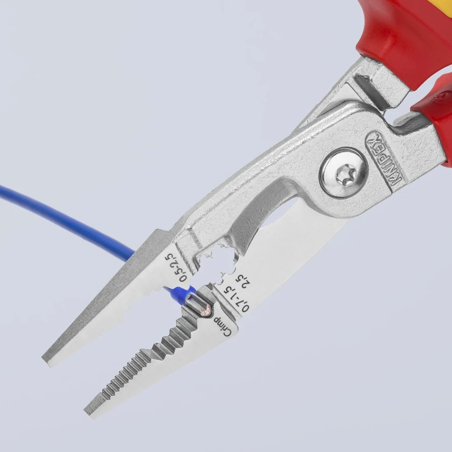 Knipex 13 86 200 VDE Insulated Multi-Function Installation Pliers 200mm - Image 5