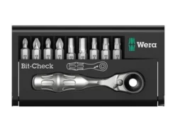 Wera 073645 1/4" 10 Piece Screwdriver Bit Set