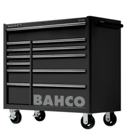 Bahco 1475KXL12BLACK C75 Classic 40″ XL 12 Drawer Mobile Roller Cabinet Black