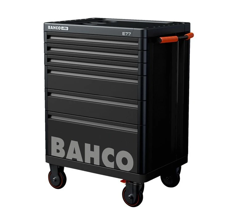 Bahco 1477K6BLACK E77 ‘Premium’ 6 Drawer 26" Mobile Roller Cabinet Black