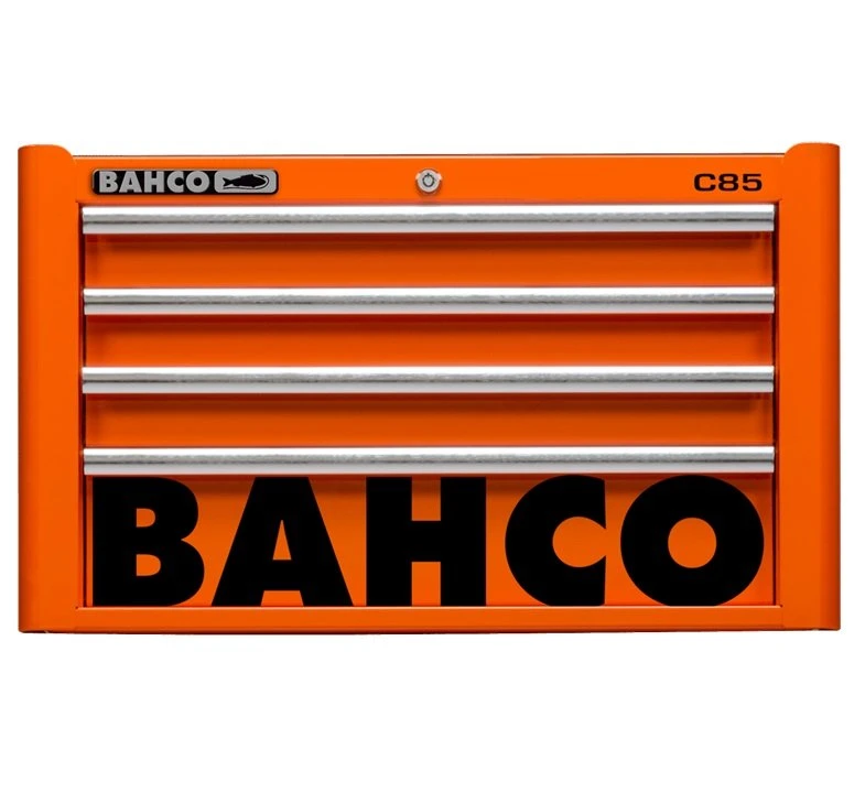 Bahco 1485K4 C85 Classic 4 Drawer Top Chest Orange - Image 2