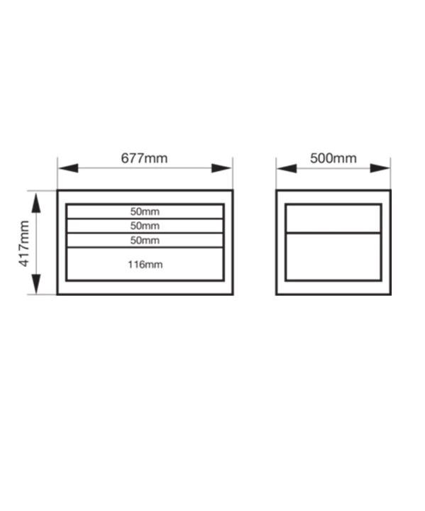 Bahco 1485K4 C85 Classic 4 Drawer Top Chest Orange - Image 3