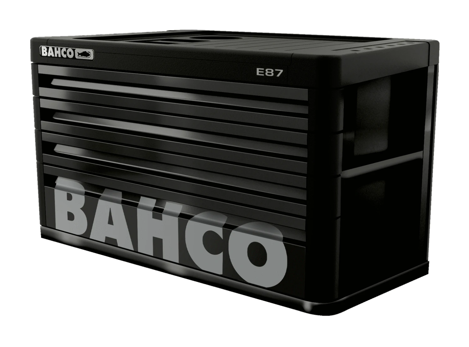 Bahco 1487K4BLACK E87 ‘Premium’ 4 Drawer Top Chest Black