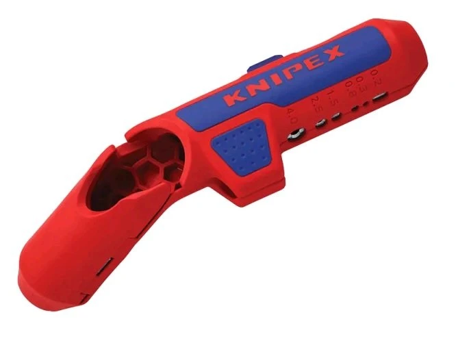 Knipex 16 95 02 SB ErgoStripĀ® Universal Stripping Tool - Left Handed