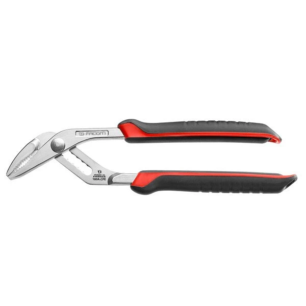 Facom 180A.CPE High Performance Multigrip Pliers With Bi-Material Soft Grip Handles