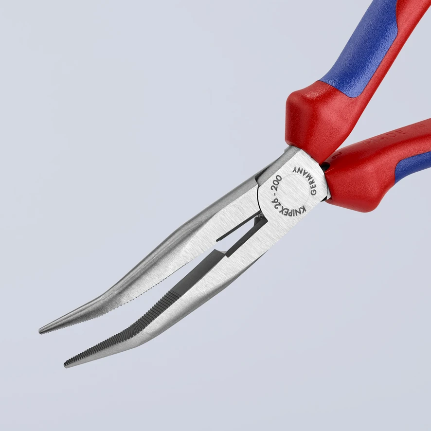 Knipex 26 22 200 Long Snipe Nose Pliers With Cutter 200mm - Image 6
