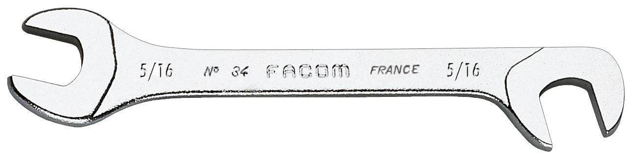 Facom 34.11-11mm Midget Wrench With Open Ends AT 15 And 75 Degrees