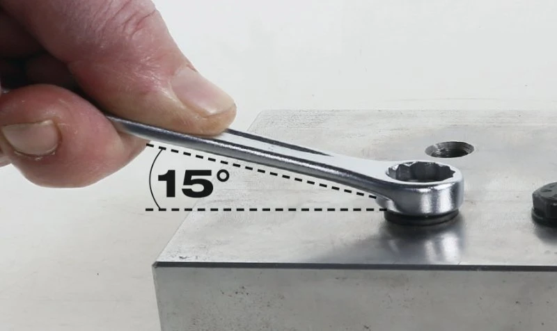 Beta 42N/B9 9 Piece Metric Combination Spanner Set Supplied In Wallet 6-19mm - Image 4