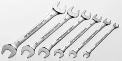 Facom 44.JU6 AF. Double Open Ended Spanner Set 1/4" - 15/16" AF Imperial