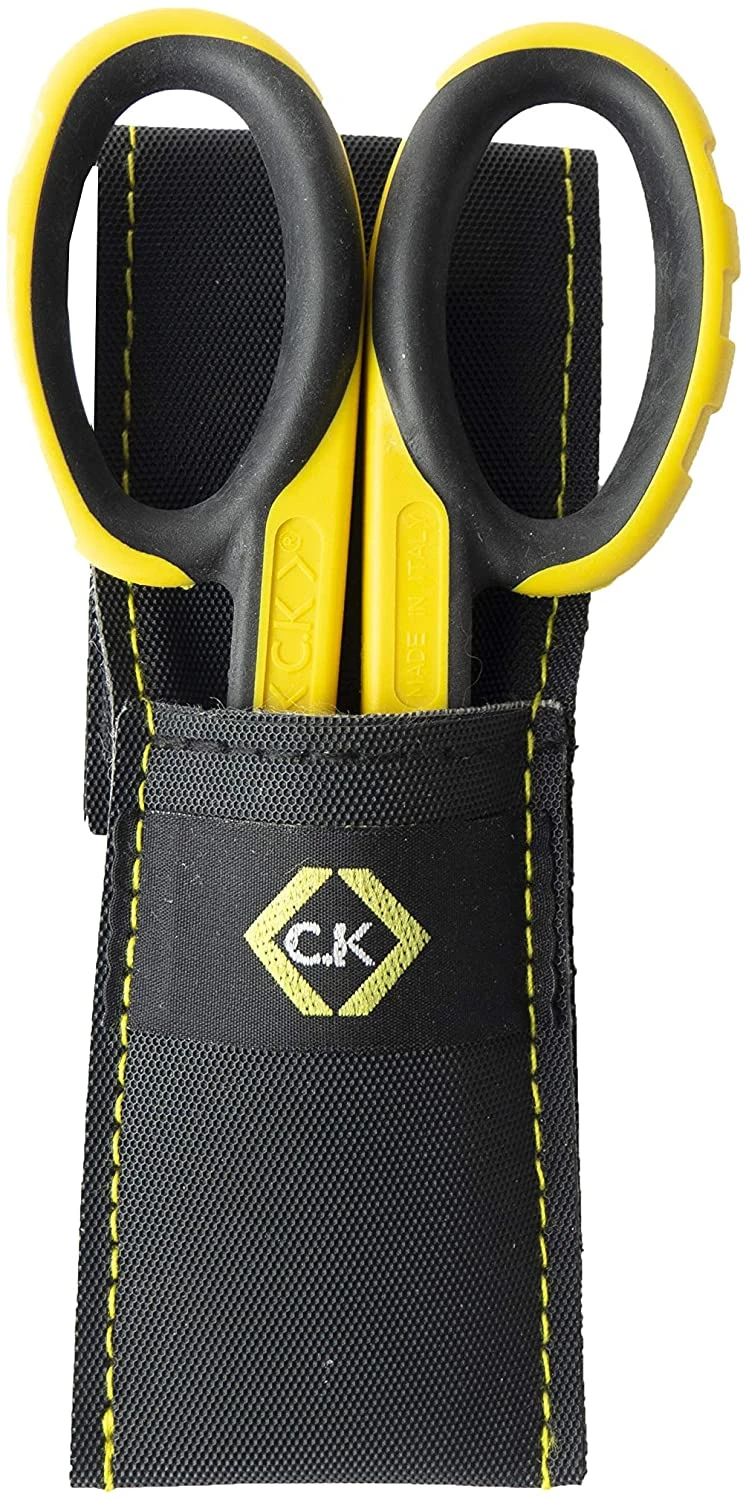 CK 492001 Heavy Duty Electricians Scissors 140mm - Image 2