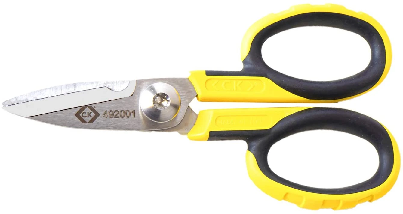 CK 492001 Heavy Duty Electricians Scissors 140mm