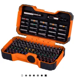 Bahco 59/S100BC 100 Piece Screwdriver Bit Set &amp; Bit Holders SL/PH/PZ/TX/HEX