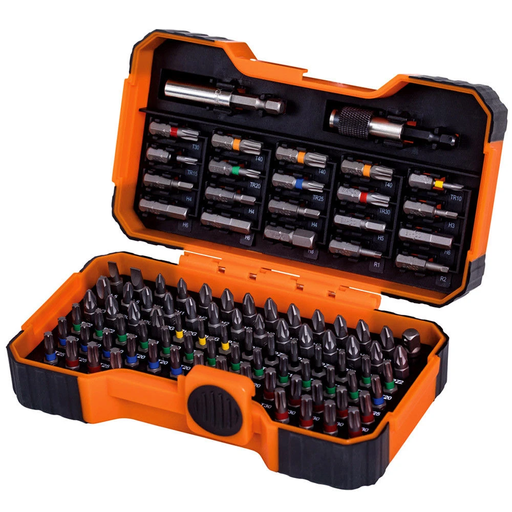 Bahco 59/S100BC 100 Piece Screwdriver Bit Set & Bit Holders SL/PH/PZ/TX/HEX - Image 2