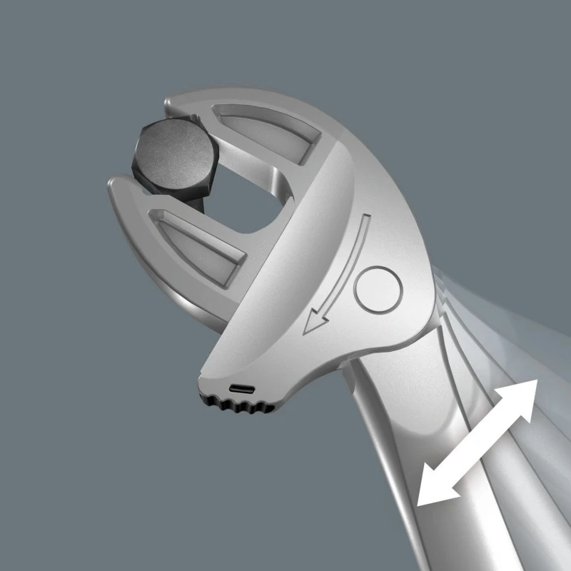 Wera 020101 JOKER 6004 L Self-Setting Adjustable Spanner 16-19mm - Image 4
