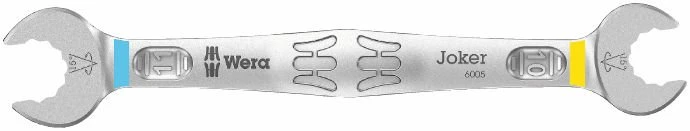 Wera 6005 Joker 020312 Double Open End Spanner 10x11mm