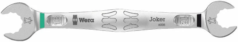 Wera 6005 Joker 020313 Double Open End Spanner 12x13mm