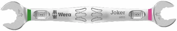 Wera 6005 Joker 020311 Double Open End Spanner 8x9mm