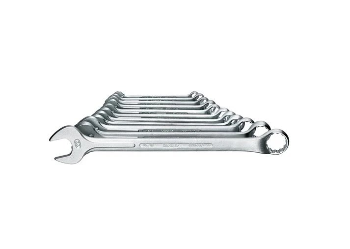 Gedore 1 B-011 11 Piece Metric Combination Spanner Wrench Set 8-22mm