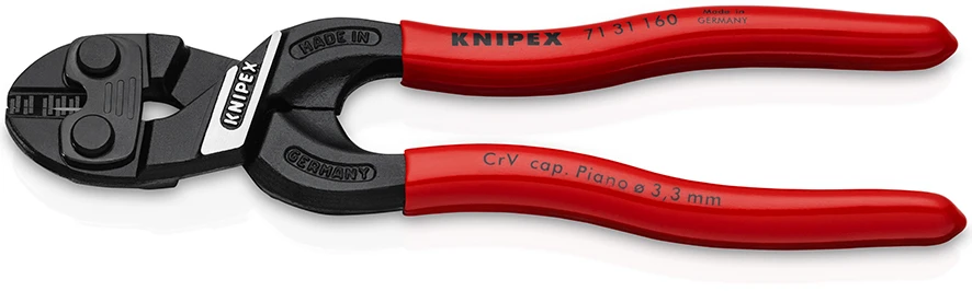 Knipex 71 31 160 CoBoltĀ® Compact Bolt Cutters 160mm