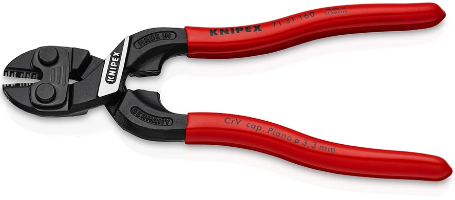 Knipex 71 31 160 CoBoltĀ® Compact Bolt Cutters 160mm - Image 2