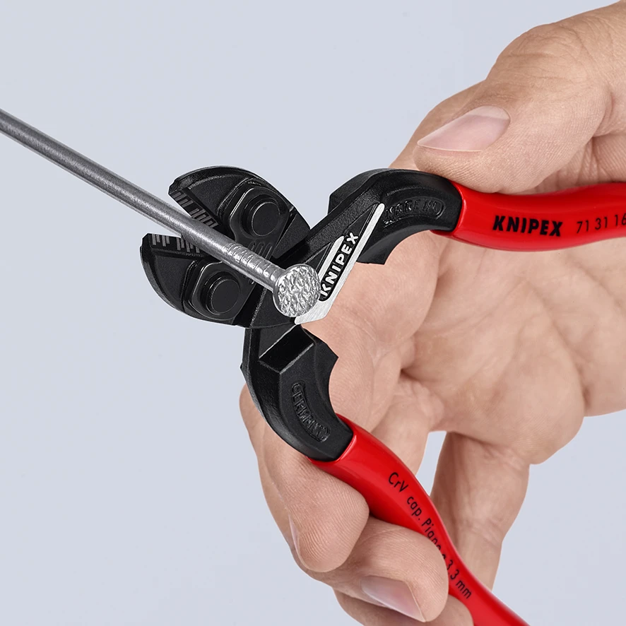 Knipex 71 31 160 CoBoltĀ® Compact Bolt Cutters 160mm - Image 5