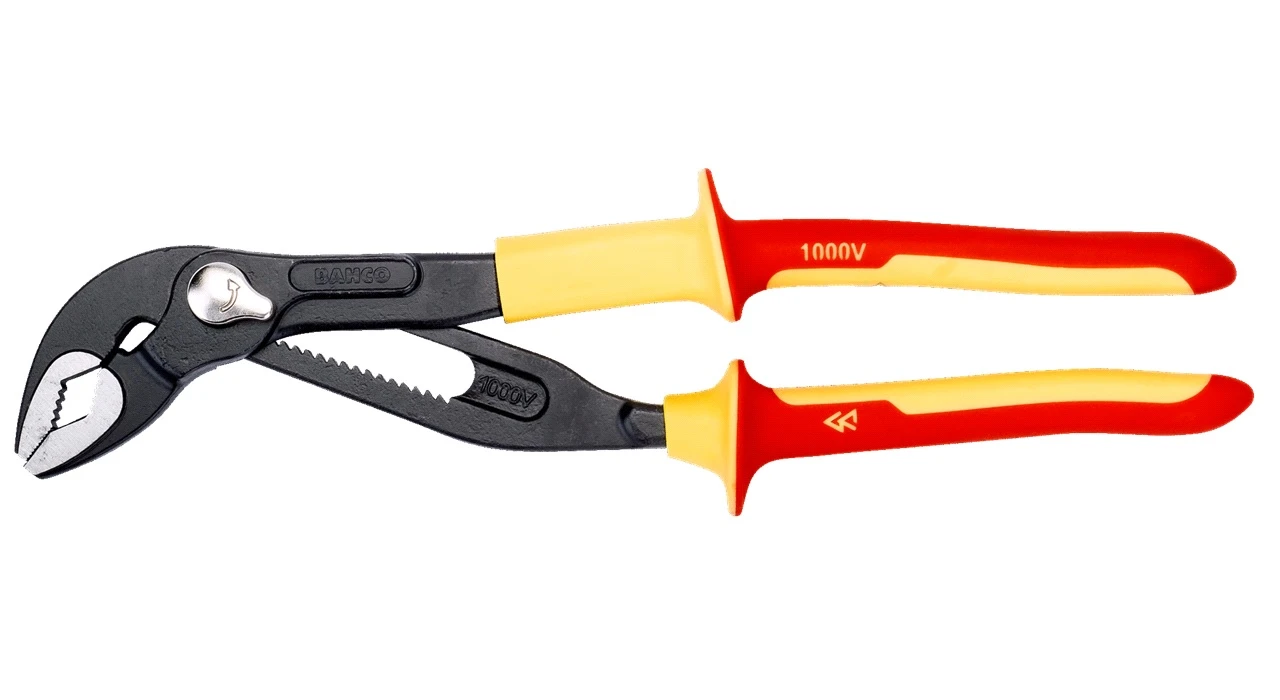 Bahco 7224S VDE Insulated Quick-Adjust Water Pump Slip Joint Pliers 250mm - Image 2