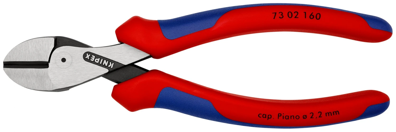 Knipex 73 02 160 X-CutĀ® Side Cutters Diagonal Cutting Pliers 160mm