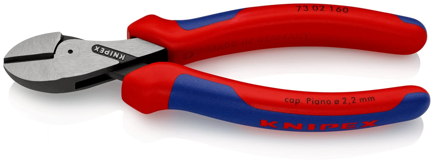Knipex 73 02 160 X-CutĀ® Side Cutters Diagonal Cutting Pliers 160mm - Image 5